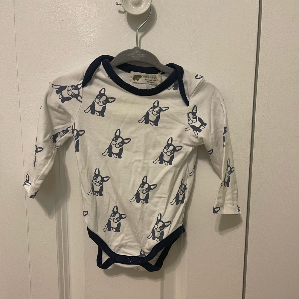 Monica & Andy Dog Onesie